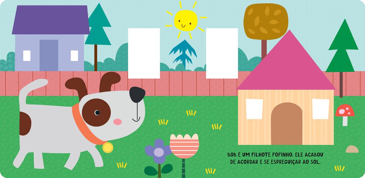 CIRANDA CULTURAL - CARTONADO COM PELUCIA - BOB, O CACHORRO - Imagem 3
