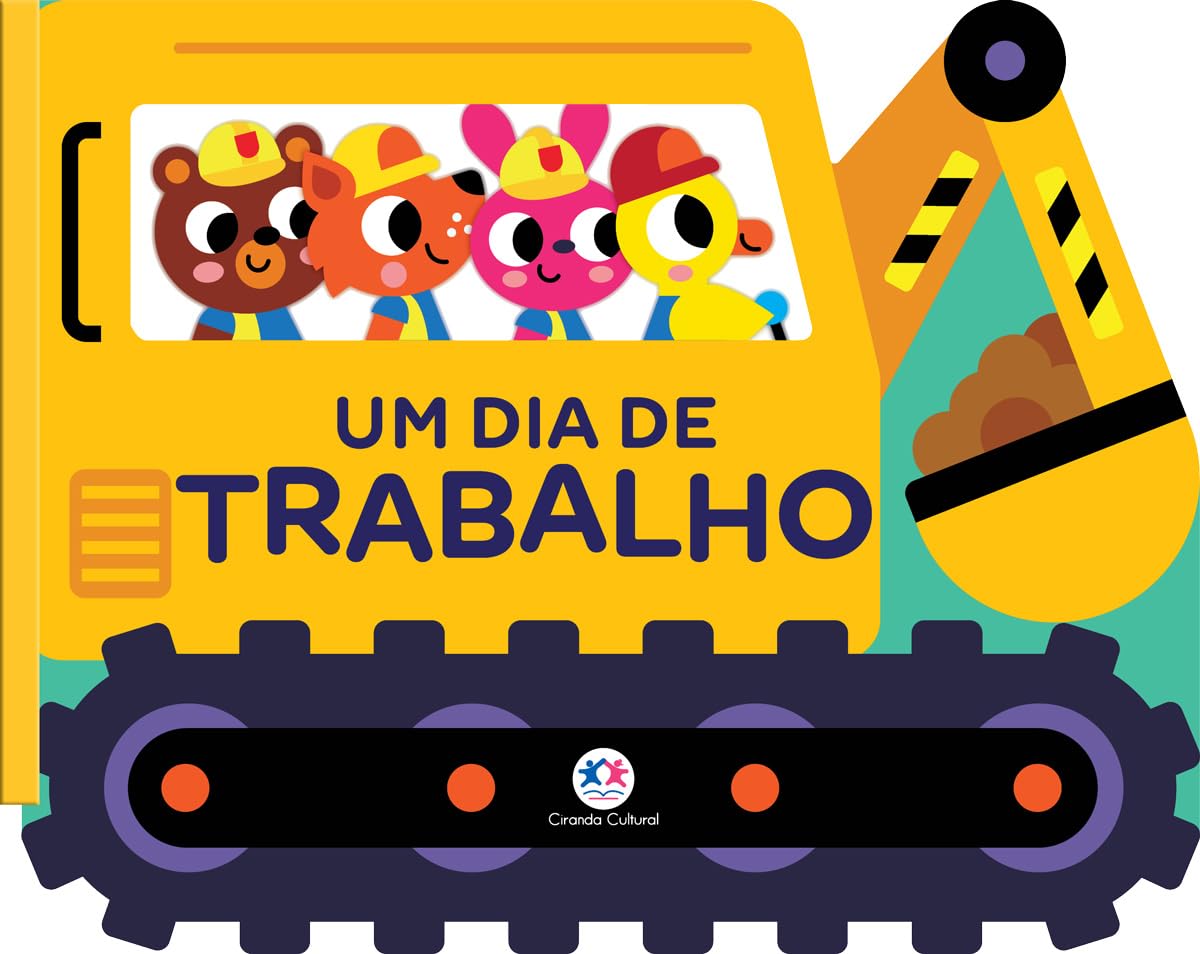 CIRANDA CULTURAL - CARTONADO RECORTADO - UM DIA DE TRABALHO