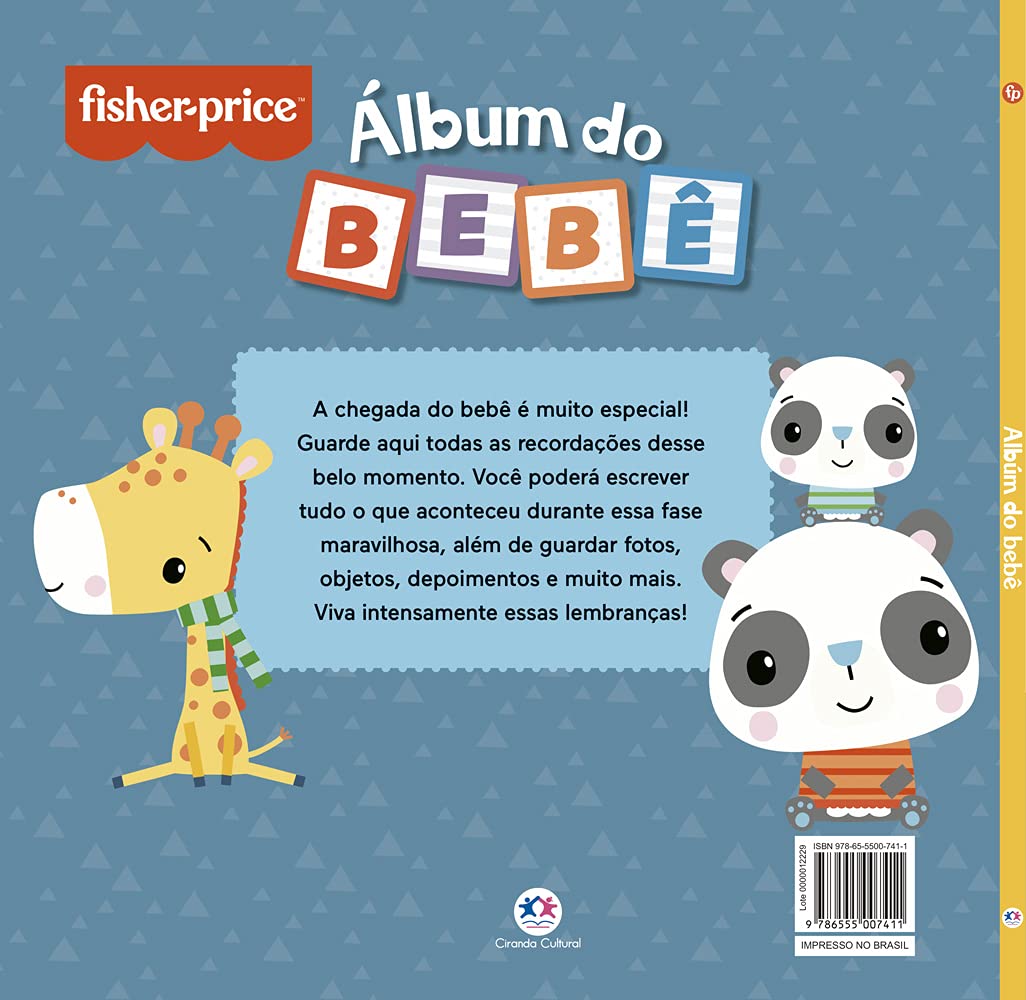CIRANDA CULTURAL - FISHER-PRICE - ALBUM DO BEBE (LEAO) - Imagem 2