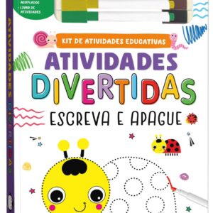 CIRANDA CULTURAL - KIT DE ATIVIDADES EDUCATIVAS (ESCREVA E APAGUE) - ATIVIDADES DIVERTIDAS