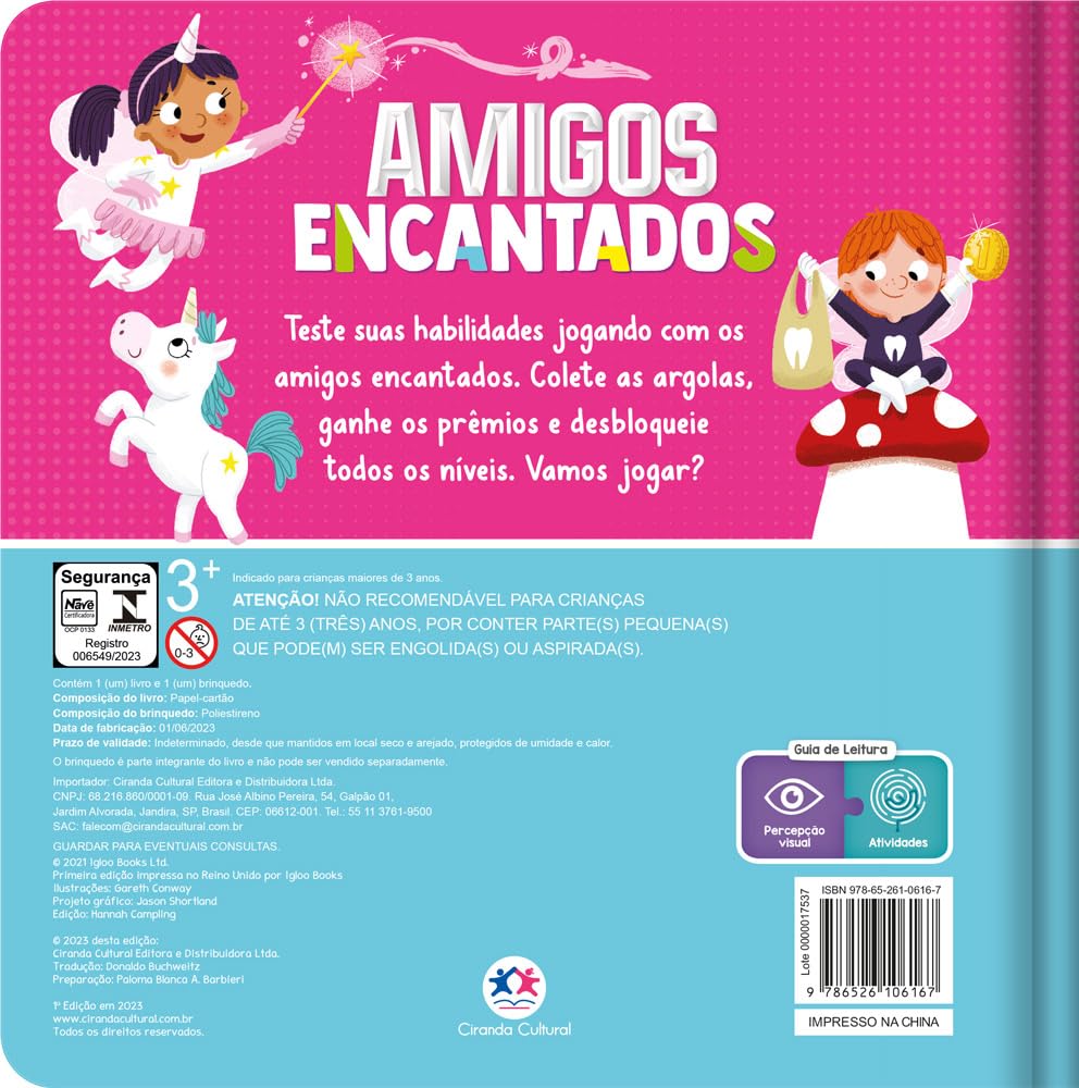 CIRANDA CULTURAL - PARA LER E SE DIVERTIR - AMIGOS ENCANTADOS - Imagem 2