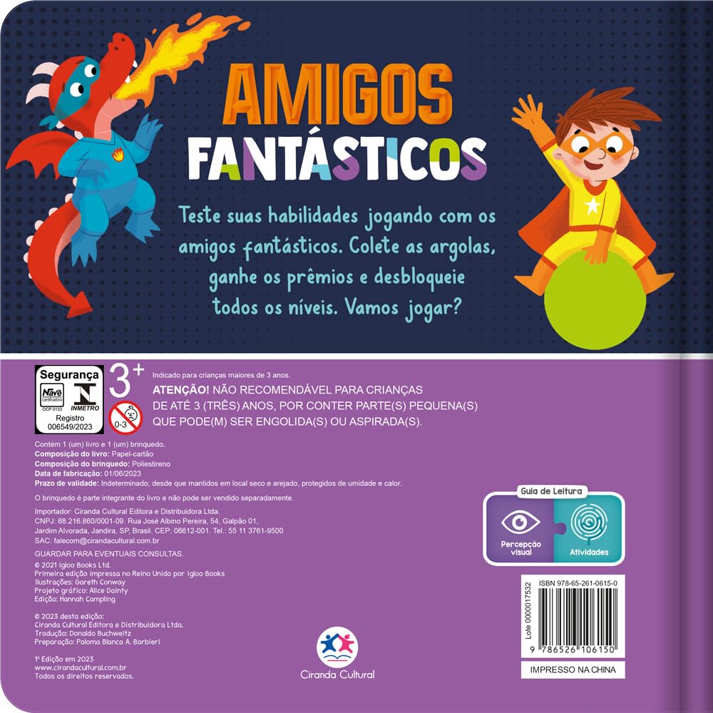 CIRANDA CULTURAL - PARA LER E SE DIVERTIR - AMIGOS FANTASTICOS - Imagem 2