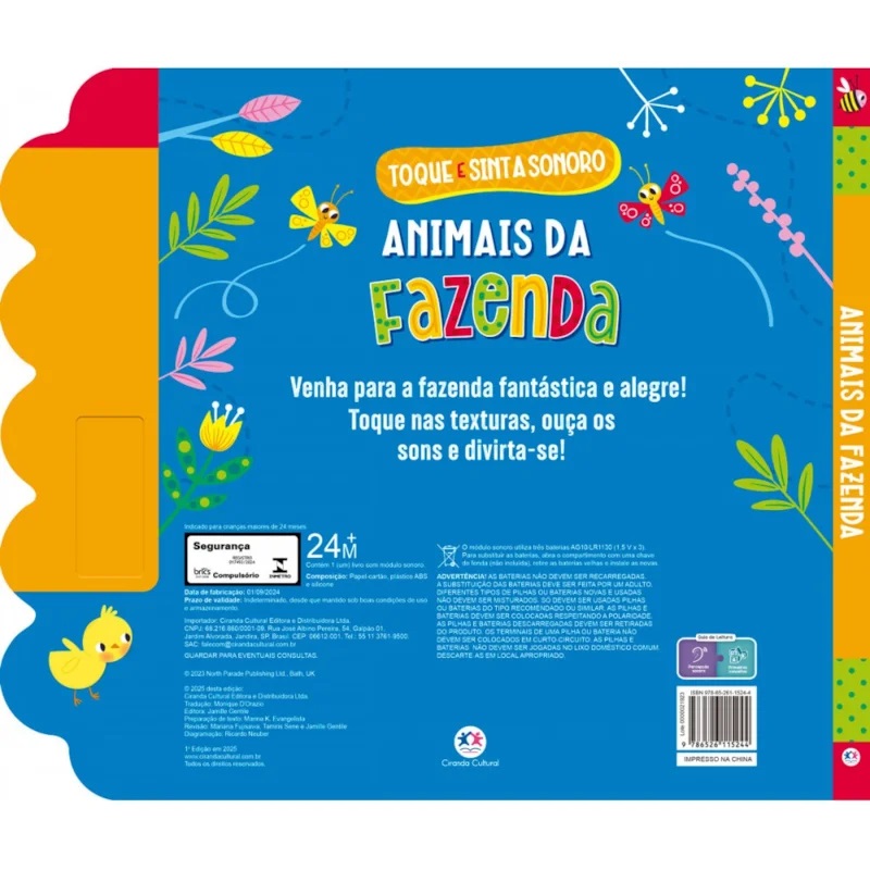 CIRANDA CULTURAL - TOQUE E SINTA SONORO - FAZENDA - Imagem 2