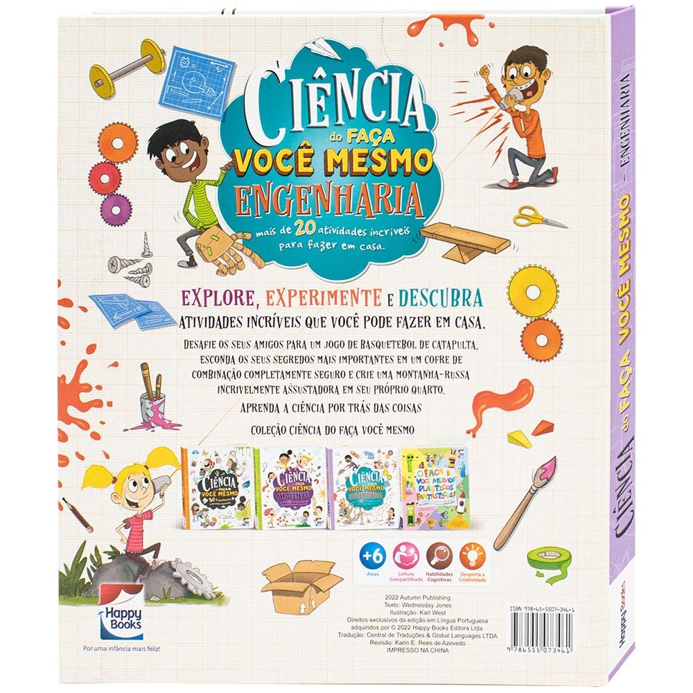 HAPPY BOOKS - CIENCIA DO FACA VOCE MESMO ENGENHARIA - Imagem 2