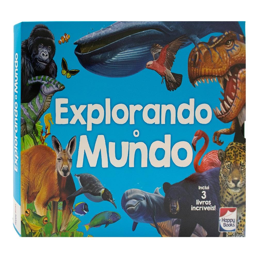 HAPPY BOOKS - EXPLORANDO O MUNDO II - BOX C/3
