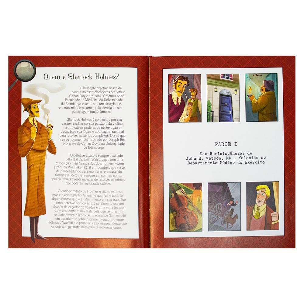 HAPPY BOOKS - HISTORIAS DE MISTERIO - SHERLOCK HOLMES - Imagem 4
