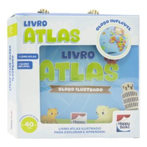 HAPPY BOOKS - LIVRO ATLAS-GLOBO ILUSTRADO