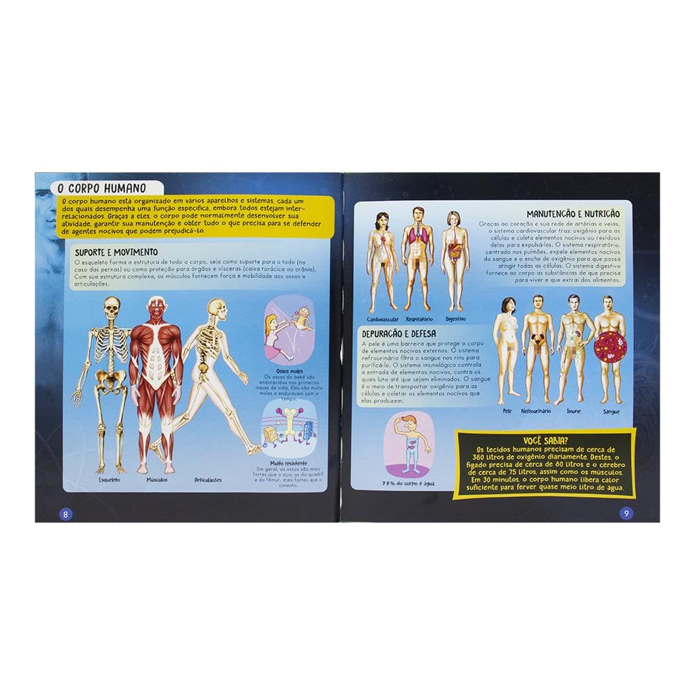 HAPPY BOOKS - LIVRO DE MAQUETE 3D - CORPO HUMANO - Imagem 3