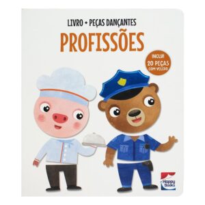 HAPPY BOOKS - LIVRO + PECAS DANCANTES - PROFISSOES