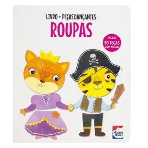 HAPPY BOOKS - LIVRO + PECAS DANCANTES - ROUPAS
