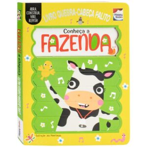 HAPPY BOOKS - LIVRO QUEBRA-CABECA PALITO - FAZENDA