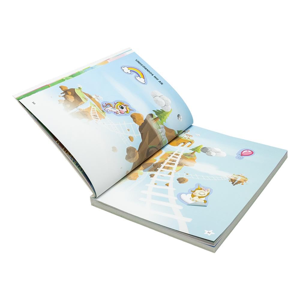 TODOLIVRO - 1000 ADESIVOS INCRIVEIS: UNICORNIOS - Imagem 2