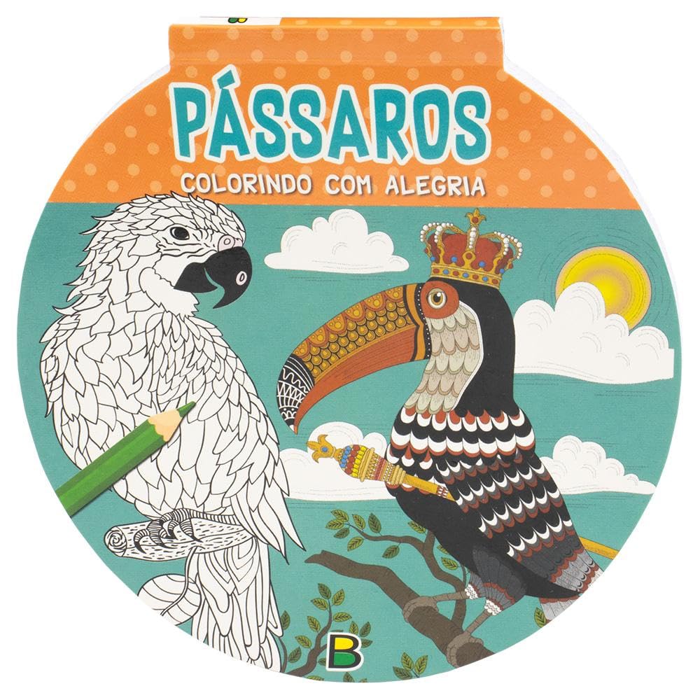 TODOLIVRO - COLORINDO COM ALEGRIA - PASSAROS