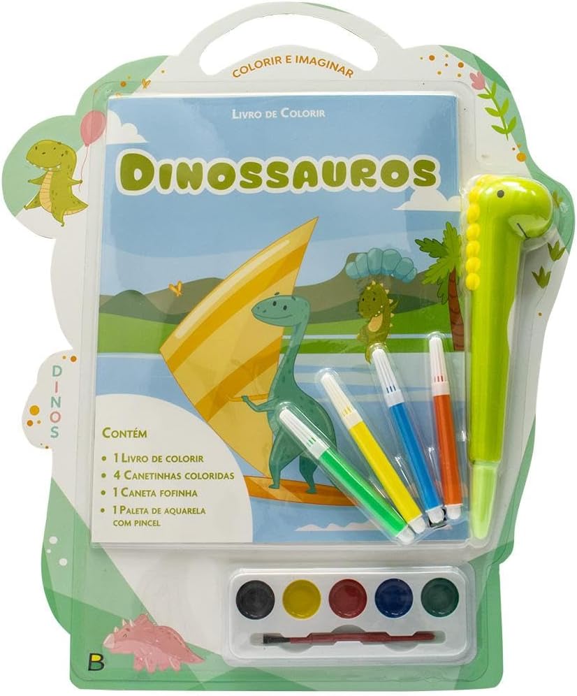 TODOLIVRO - COLORIR E IMAGINAR - DINO