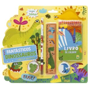 TODOLIVRO - COLORIR E SONHAR: FANTASTICOS DINOSSAUROS