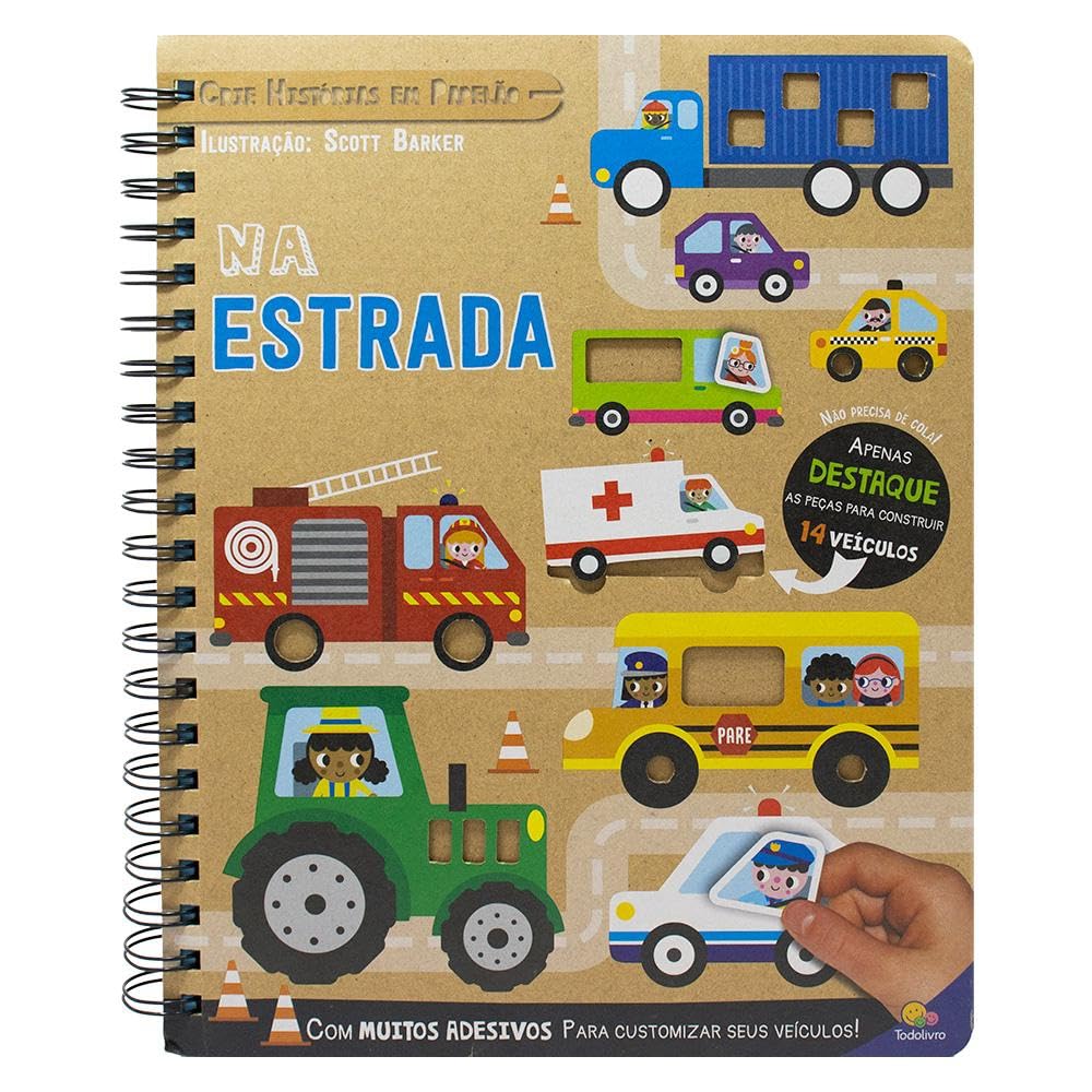 TODOLIVRO - CRIE HISTORIAS EM PAPELAO: NA ESTRADA