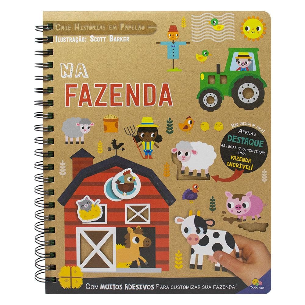 TODOLIVRO - CRIE HISTORIAS EM PAPELAO: NA FAZENDA