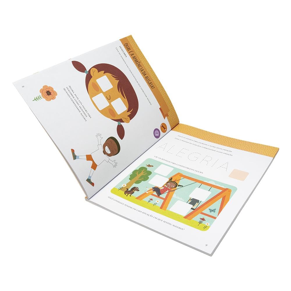 TODOLIVRO - ESCOLINHA MONTESSORI MEU P LIVRO ATIVIDADES - EMOCOES - Imagem 3