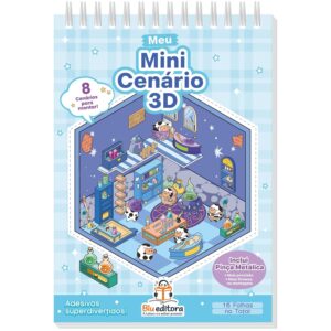 BLU EDITORA - MEU MINI CENARIO 3D - AZUL