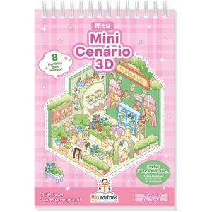 BLU EDITORA - MEU MINI CENARIO 3D - ROSA