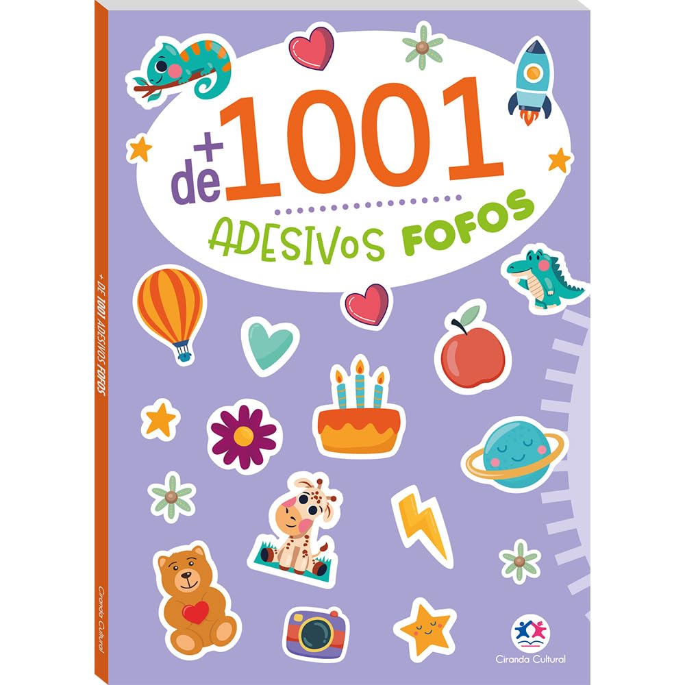 CIRANDA CULTURAL - 1001 ADESIVOS FOFOS - VOL 2