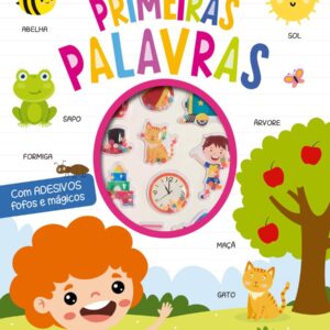 CIRANDA CULTURAL - ATIVIDADES E ADESIVOS 3D METALIZADOS - APRENDA A ESCREVER - PRIMEIRAS PALAVRAS