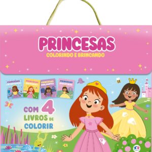 CIRANDA CULTURAL - COLORINDO E BRINCANDO (MALETA) - PRINCESAS