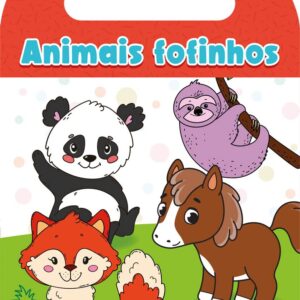 CIRANDA CULTURAL - LIVRO DE COLORIR(MALETINHA) - ANIMAIS FOFINHOS