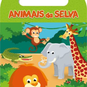 CIRANDA CULTURAL - LIVRO DE COLORIR(MALETINHA) - ANIMAIS SELVA