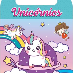CIRANDA CULTURAL - LIVRO DE COLORIR(MALETINHA) - UNICORNIO