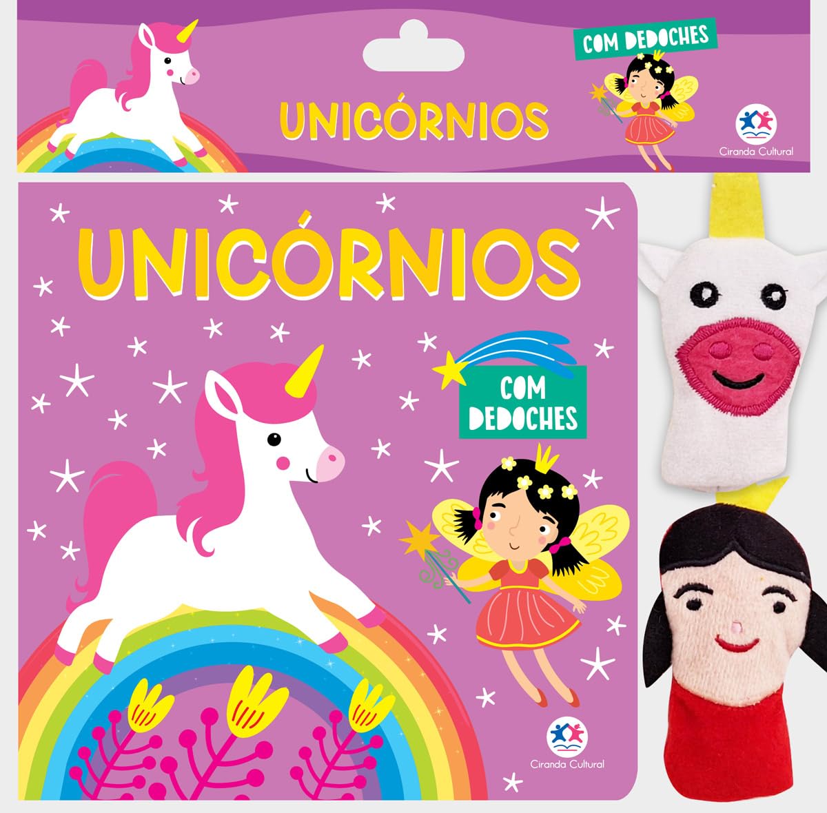 CIRANDA CULTURAL - LIVRO DEDOCHE - UNICORNIO