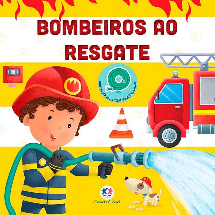 CIRANDA CULTURAL - PECAS PARA DESTACAR E BRINCAR - BOMBEIROS
