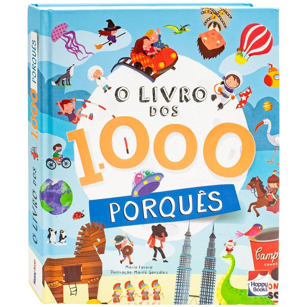 HAPPY BOOKS - LIVRO DOS 1000 PORQUES