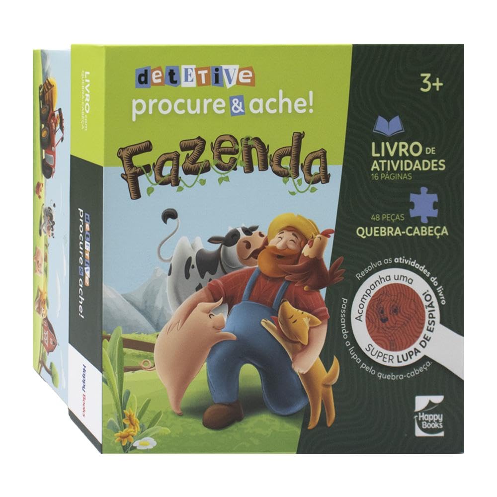 HAPPY BOOKS - QC DETETIVE - PROCURE E ACHE! FAZENDA