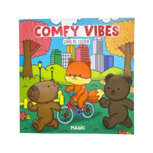 MAGIC KIDS - LIVRO DE COLORIR BOBBIE GOODS - COMFY VIBES