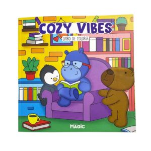 MAGIC KIDS - LIVRO DE COLORIR BOBBIE GOODS - COZY VIBES