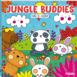 MAGIC KIDS - LIVRO DE COLORIR BOBBIE GOODS - JUNGLE BUDDIES