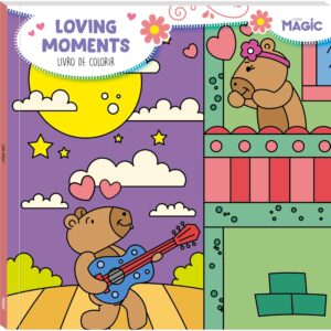 MAGIC KIDS - LIVRO DE COLORIR BOBBIE GOODS - LOVING MOMENTS