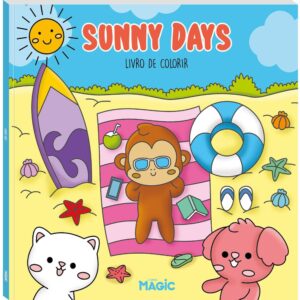 MAGIC KIDS - LIVRO DE COLORIR BOBBIE GOODS - SUNNY DAYS