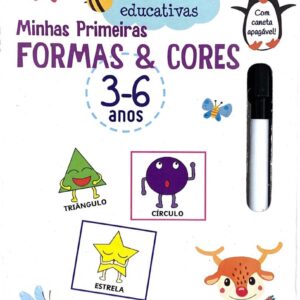 PÉ DA LETRA - CARTAS EDUCATIVAS - MINHAS PRIMEIRAS FORMAS CORES