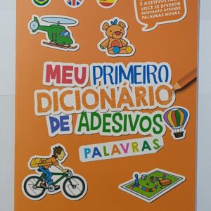 PÉ DA LETRA - MEU PRIMEIRO DIC DE ADESIVOS - PALAVRAS