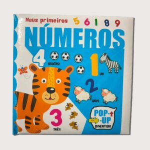 PÉ DA LETRA  - POP - UP DIVERTIDO - MEUS PRIMEIROS NUMEROS