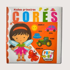 PÉ DA LETRA - POP - UP DIVERTIDO - MINHAS PRIMEIRAS CORES
