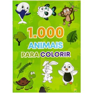 TODOLIVRO - 1000 ANIMAIS PARA COLORIR