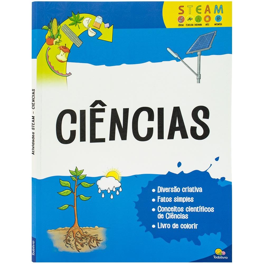 TODOLIVRO - LIVRO DE COLORIR INFANTIL - CIENCIAS