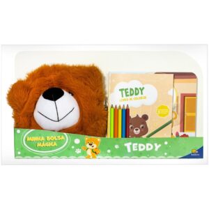 TODOLIVRO - MINHA BOLSA MAGICA - LER E COLORIR - TEDDY E O COBERTOR