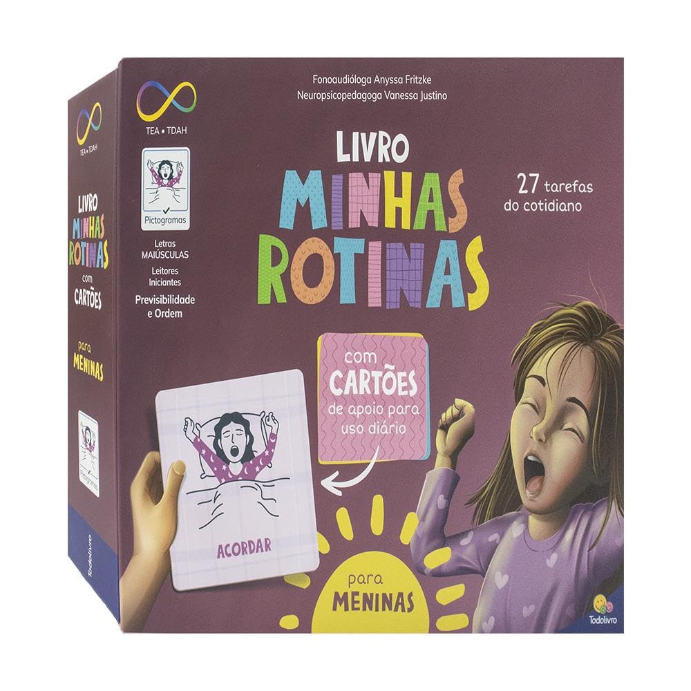 TODOLIVRO - NEURODIVERSIDADE: MINHAS ROTINAS: PARA MENINAS