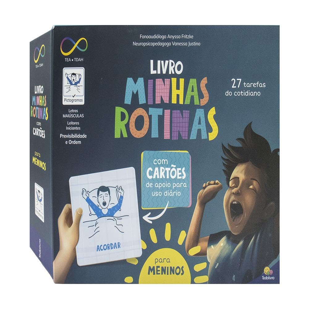TODOLIVRO - NEURODIVERSIDADE: MINHAS ROTINAS: PARA MENINOS