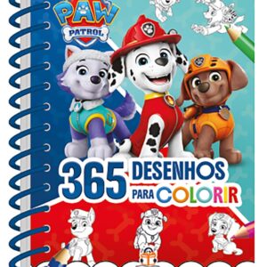 BLU EDITORA - PATRULHA CANINA - 365 DESENHOS PARA COLORIR - MARSHALL (AZUL)