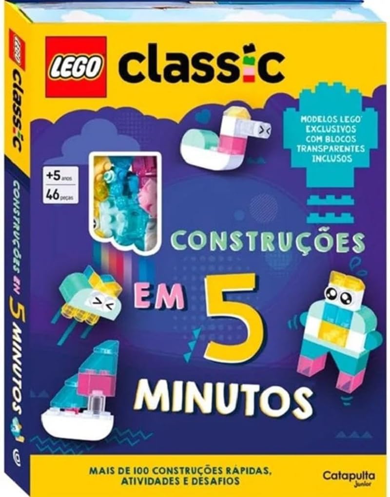CATAPULTA - LEGO BOOKS CLASSIC CONSTRUCOES EM 5 MINUTOS